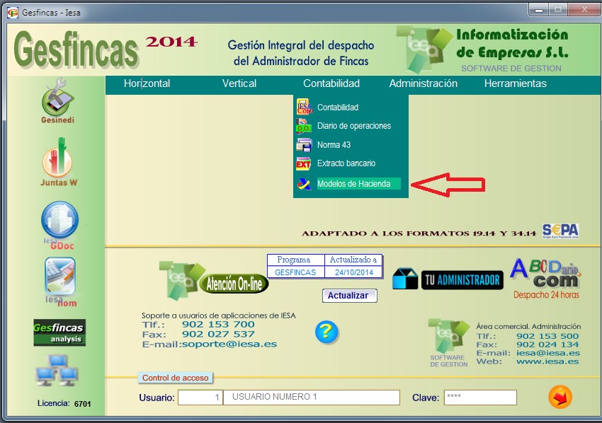 Gesfincas Programas para administradores de fincas, gestión integral y modelos de hacienda para comunidades.