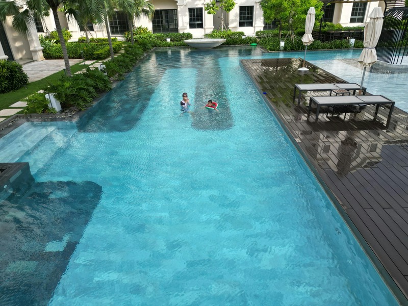 Infografía requisitos seguridad piscina comunitaria